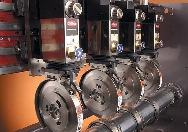 Tidland MSP modular slitting positioning system Tidland MSP modular slitting positioning system